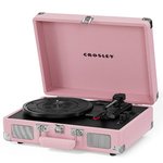 Crosley Cruiser Bluetooth Portable Turntable - Blush Pink