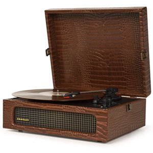 Crosley Voyager Brown Croc Turntable