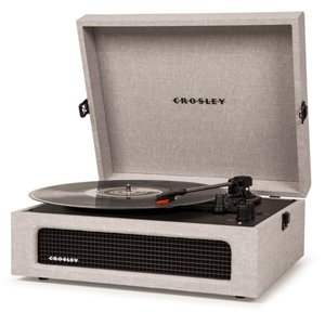 Crosley Voyager Grey Bluetooth Portable Turntable