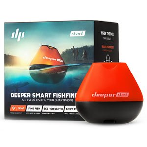 Deeper Smart Fishfinder App Support for Casual Fishing DP2H10S10