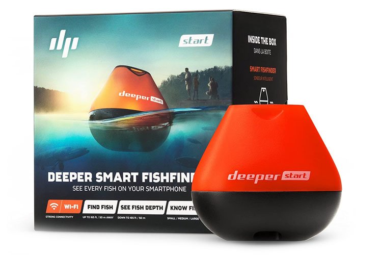 Deeper Smart Fishfinder App Support for Casual Fishing DP2H10S10 