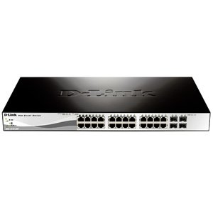 D-Link DGS-1210-28P 28-Port Gigabit Websmart POE Switch