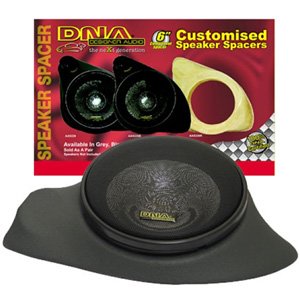 DNA AAS226 6"-6.5" Component Speaker Moulded Spacer Grey Pair