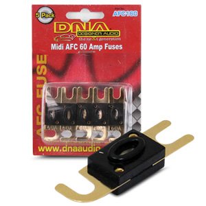 DNA AFC160 60 AMP Midi AFC Fuse - 1 Pack Of 5