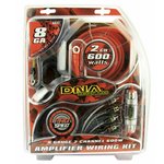 DNA AK82 8-Gauge 2-Channel 600W Amplifier Wiring Kit