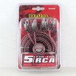 DNA RCA405R 5 Meters RCA Interconnector Pro Spec Cable Red