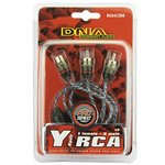 DNA RCA412BU 22cm Y Splitter 1 Female To 2 Male RCA Cable