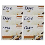Dove 100g Shea Butter with Vanilla Beauty Cream Bar Softener 6 Pack