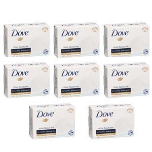 Dove 100g Beauty Cream Soap Bar Moisturizing Hand Wash (8 Pack)