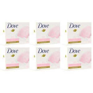 Dove 135g Pink Beauty Cream Bar - 6 Pack