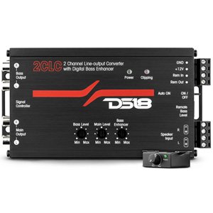 DS18 2CLC 2-Channel Line Output Converter with Digital Bass Enhancer