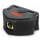 DS18 DB1030 Power Distribution Block 1x 0-GA In to 3x 0-GA Out DS18 DB1030 Power Distribution Block 1x 0-GA In to 3x 0-GA Out