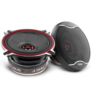 DS18 EXL-SQ4.0 4" Fiberglass Cone 2-Way Coaxial Speakers Pair