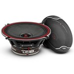 DS18 EXL-SQ5.25 5.25 2-Way Coaxial Speakers with Fiber Glass Cone