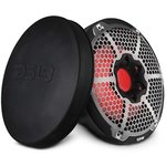 DS18 NXL-10SUB NXL 10“ Marine Subwoofer With LED RGB Lights - Black