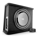 DS18 SB12A 12 Shallow Amplified Sealed Subwoofer Enclosure 350W DS18 SB12A 12 Shallow Amplified Sealed Subwoofer Enclosure 350W