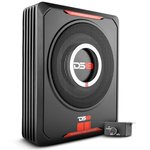 DS18 SQBASS8 8“ Amplified UnderSeat Subwoofer 300 Watts Rms