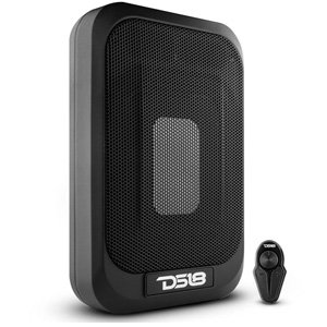 DS18 7x9” 230W RMS Amplified UnderSeat Subwoofer w/ Radiator