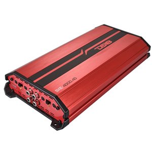 DS18 SXE-4000.4D SXE 430W x 4-Channel Class D Amplifier - Red