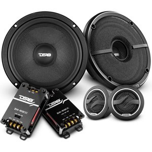 DS18 ZXI-62C 2- Way Component Speakers System with Kevlar Cone Pair