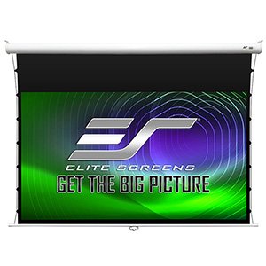 Elite Screens Manual Tab Tension 3 125" 16:9 Projector Screen