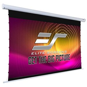 Elite Screens 120" VMAX Tab Tension 16:9 White Case VMAXT120XWH3