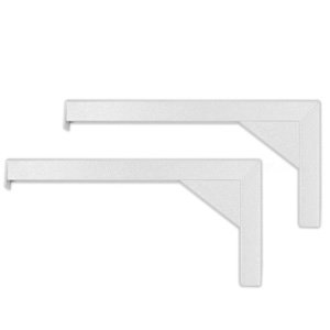 Elite Screens ZVMAXLB12-W 12" Wall/Ceiling L-Bracket (White)