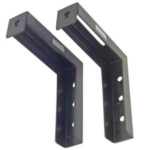 Elite Screens ZVMAXLB6-B 6" Wall/Ceiling L-Bracket (Black)