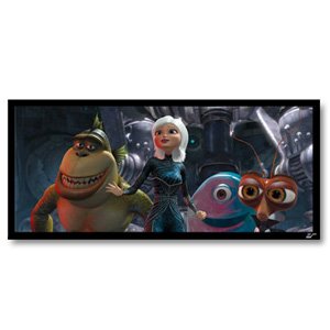 Elite Screens R96WH1-WIDE 96" Ultrawide Fixed Projector Screen