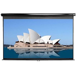 Elite Screens M92UWH 92" Manual Pull Down Screen