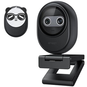 eMeet Piko Dual-Camera AI-Powered 4K Webcam Black eMeet Piko Dual-Camera AI-Powered 4K Webcam Black