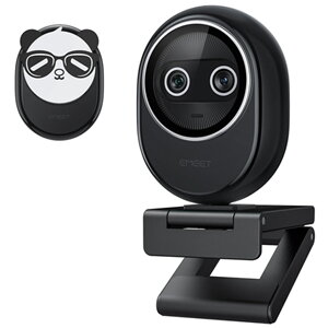 eMeet Piko+ Dual-Camera AI-Powered 4K Webcam Black eMeet Piko+ Dual-Camera AI-Powered 4K Webcam Black