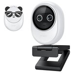 eMeet Piko+ Dual-Camera AI-Powered 4K Webcam White