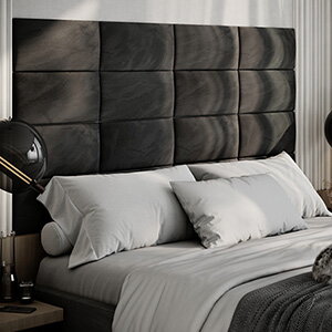 Elite Sound Acoustics Decorative Fabric Velvet Panel - Black