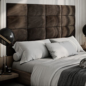 Elite Sound Acoustics Decorative Fabric Velvet Panel - Brown