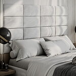 Elite Sound Acoustics Decorative Fabric Velvet Panel - White