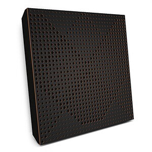 Elite Sound Acoustics Panel 50mm Foam Absorption Diffuser Wilds Black