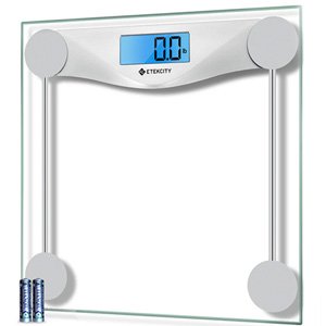 Etekcity Digital Body Weight Bathroom Scale - Silver