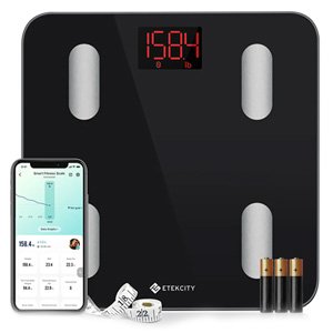 Etekcity Smart Scale for Body Weight - Black
