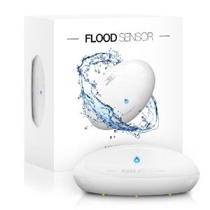 FIBARO FGFS-101 Z-Wave Water Flood & Temperature Sensor