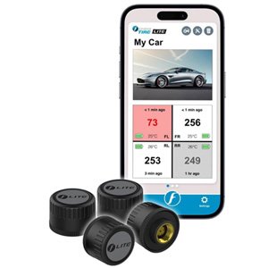 Fobo Tyre Lite Smart Bluetooth 5 TPMS - Black