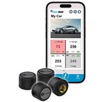 Fobo Tyre Lite Smart Bluetooth 5 TPMS - Black