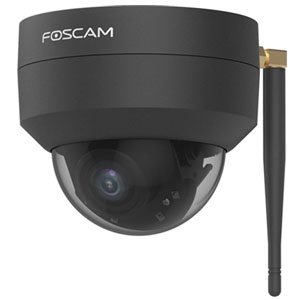 Foscam D4Z-B 4MP WiFi Outdoor Dome Security Camera Pan & Tilt Black