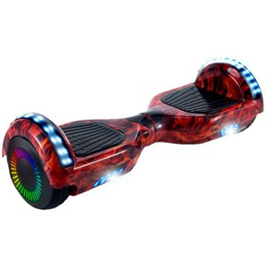 Funado Smart-S W1 Hoverboard - Flame Style