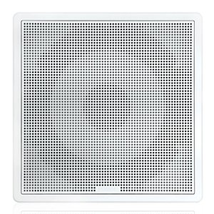 Fusion FM-S10SW 10" 400W White Grille Flush Mount Marine Subwoofer