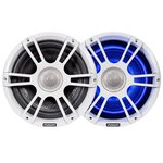 Fusion SG-FL88SPW 8.8 330W Marine White Speakers w/ LED's