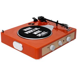 Gadhouse Brad MKII Record Player - Tangerine