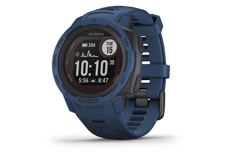 Garmin Instinct Solar GPS Multi Sport Watch Tidal Blue 010 02293 11