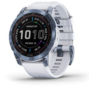 Garmin Fenix 7 Sapphire Solar Mineral Blue Titanium