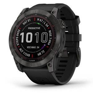 Garmin Fenix 7X Sapphire Solar Carbon Grey DLC Titanium 010-02541-12